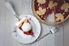 Old fashion strawberry rhubarb pie
