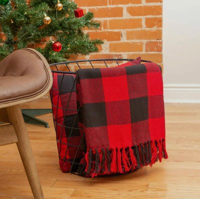 Fabstyles Buffalo Check Cotton
Throw 50x60