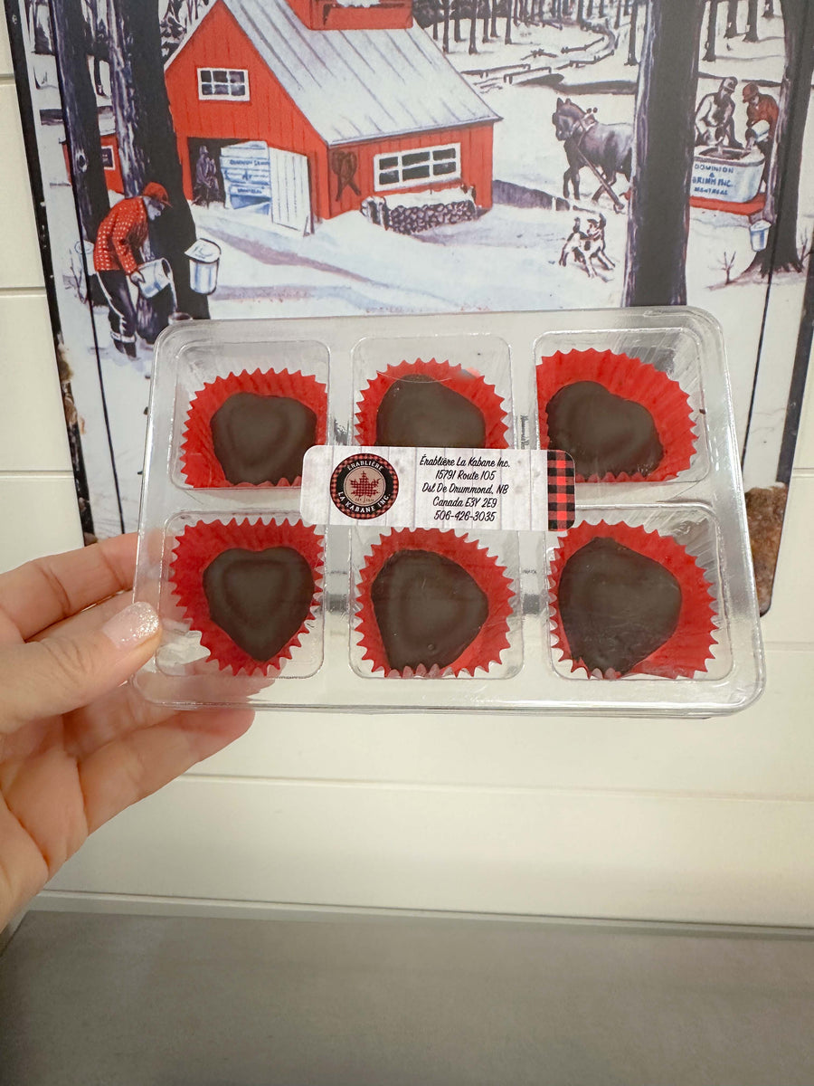 Chocolate soft maple candies